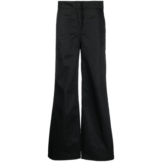 Palm Angels Palm Angels Trousers Black PWCA105S23FAB0011001 LDin,New In,Spring - Summer 2023,Women,Women > Clothing,Women > Clothing > Trousers,Yes Eu
