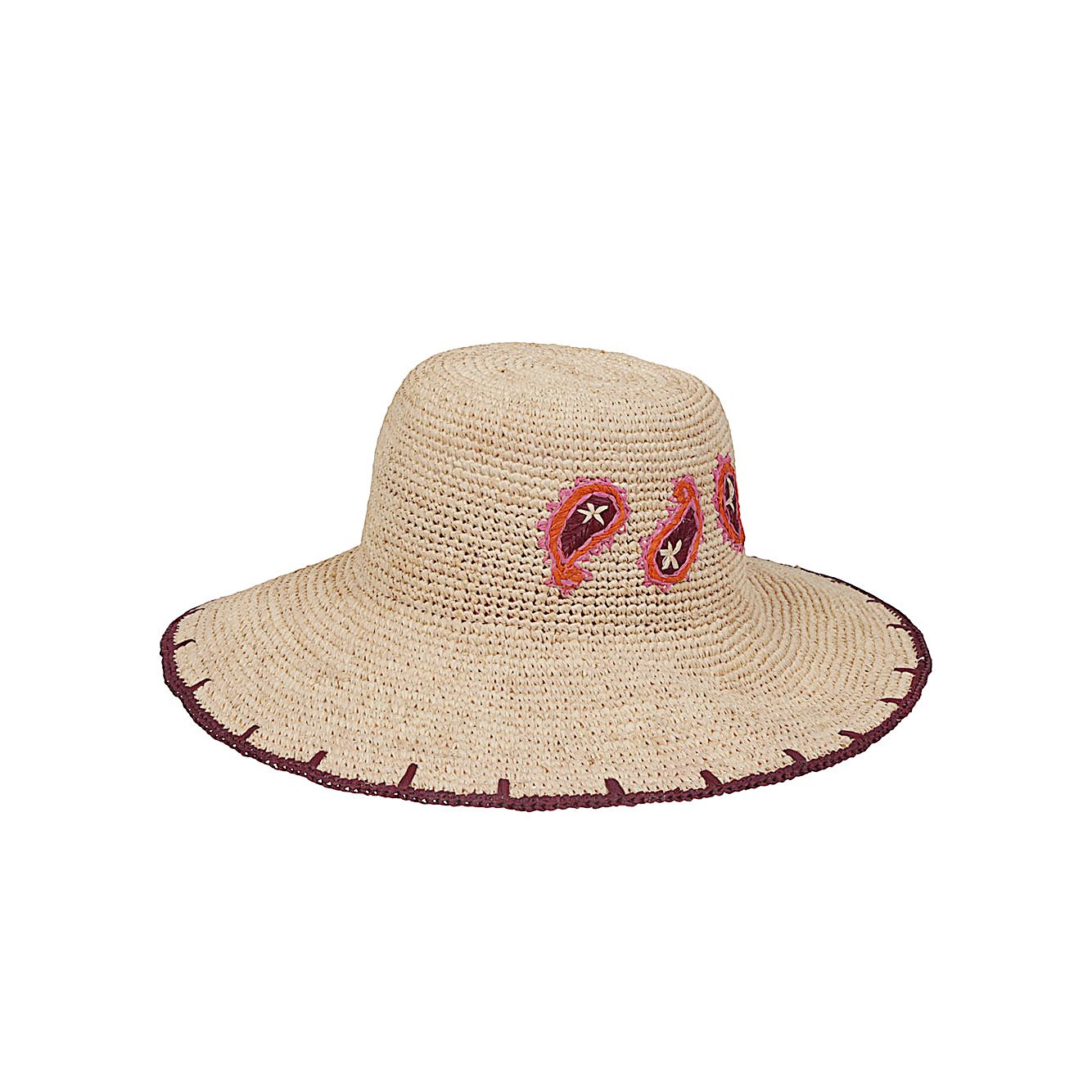 Paul Smith Paisley straw hat