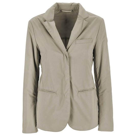 People Of Shibuya People Of Shibuya Beige Polyester Jackets & Coat PE-14555-IT40|S Beige,Category-Clothing,Gender-Women,Jackets & Coats - Women - Clothing,New with tags,People Of Shibuya,Subcategory-JacketsandCoats,Women