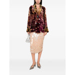 Pierre Louis Mascia Jackets Bordeaux, burgundy double-breasted jacket with patch pockets, stylish women's fashion outfit