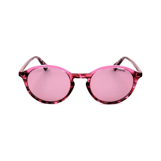 Polaroid Polaroid Pink Polycarbonate Sunglasses POPLD6125S0T4AC 1728,New with tags,Pink,Polaroid,Unisex,Unisex Sunglasses - Sunglasses