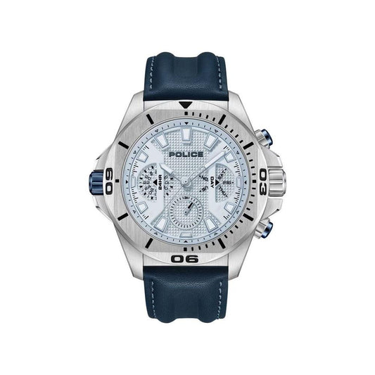 Police Police Blue Artificial Leather Watch POPEWJF0022503AC 1728,67434610848,Blue,Men,New with tags,Police,Watches,Watches for Men - Watches