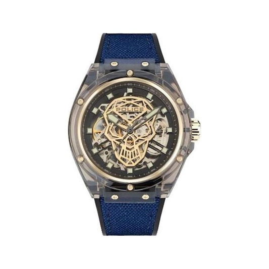 Police Police Blue Silicone Watch POPEWGR1592403AC 1728,Blue,Men,New with tags,Police,Watches for Men - Watches