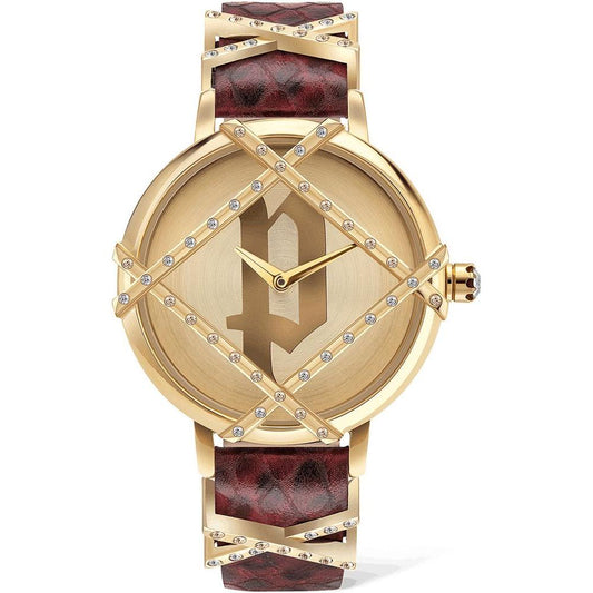 Police Police Red Leather Watch POPL16068BSG22AC 1728,New with tags,Police,Red,Watches for Women - Watches,Women