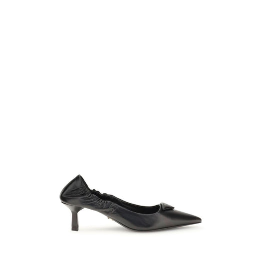 Prada Leather logo Pumps PR-1I188OF055070F0002-EU36/US6