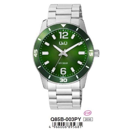Q&Q Q&Q Mod. GENT DIVER ONLY TIME Q85B-003PY Gent,Gent Ready stocked Watches,READY STOCKED WATCHES,Watches for Men - Watches,Wristwatch