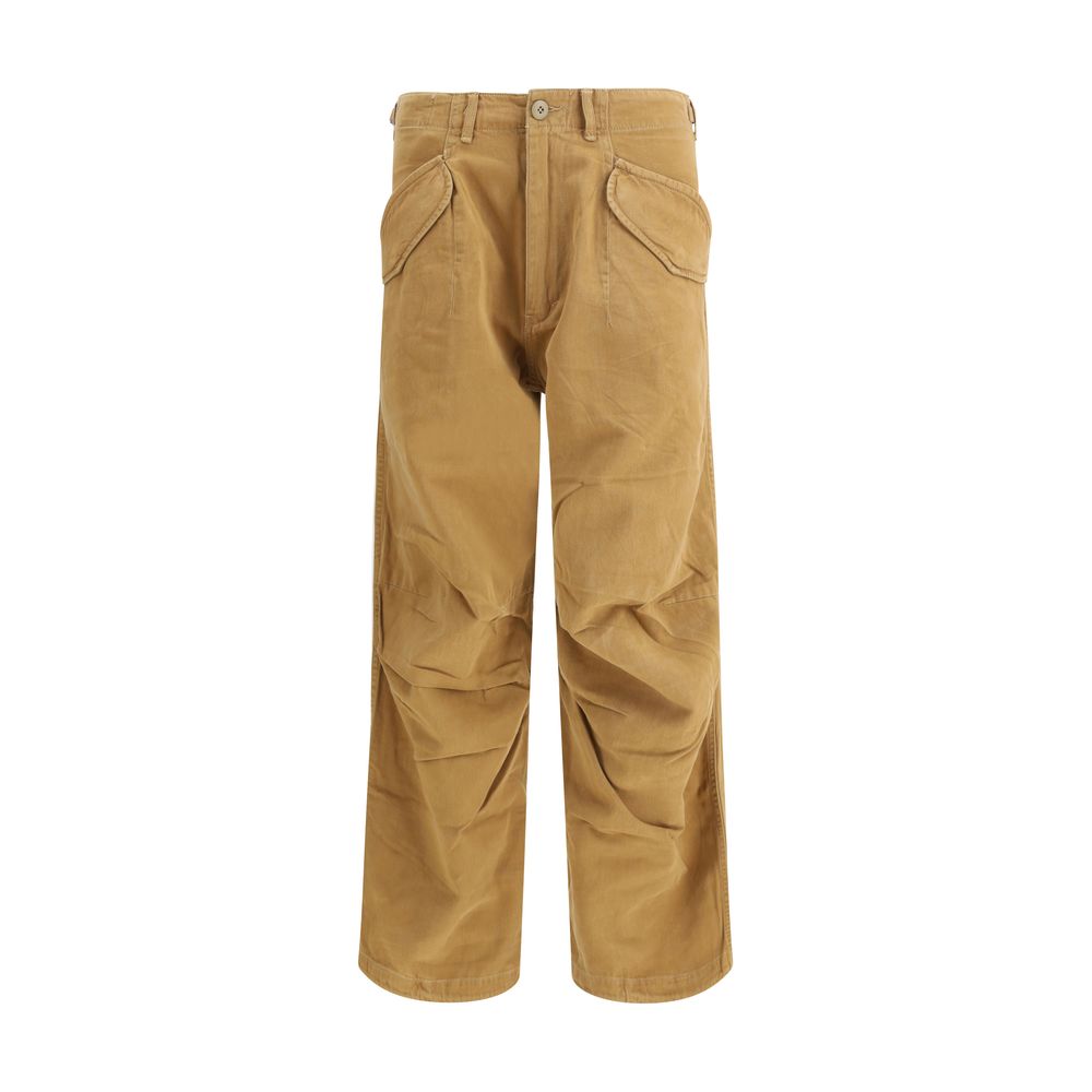 R13 Brown Cotton Cargo Pants