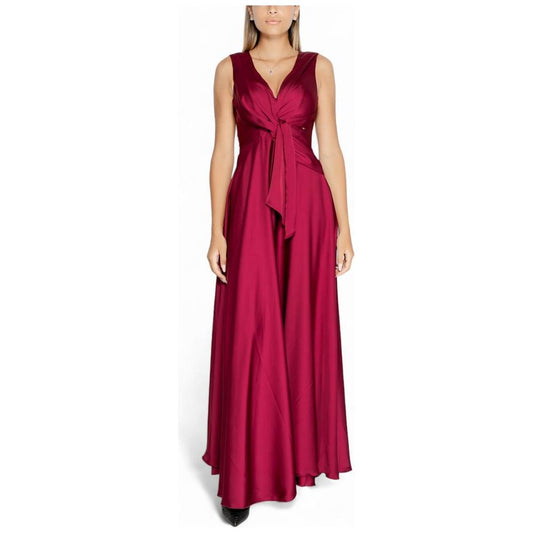 Rinascimento Rinascimento Bordeaux Polyester Dress RI-14929900129-IT40|S 1728,71956299936,Bordeaux,Clothing,Dresses - Women - Clothing,IT40|S,New with tags,Rinascimento,Women,Women - Clothing