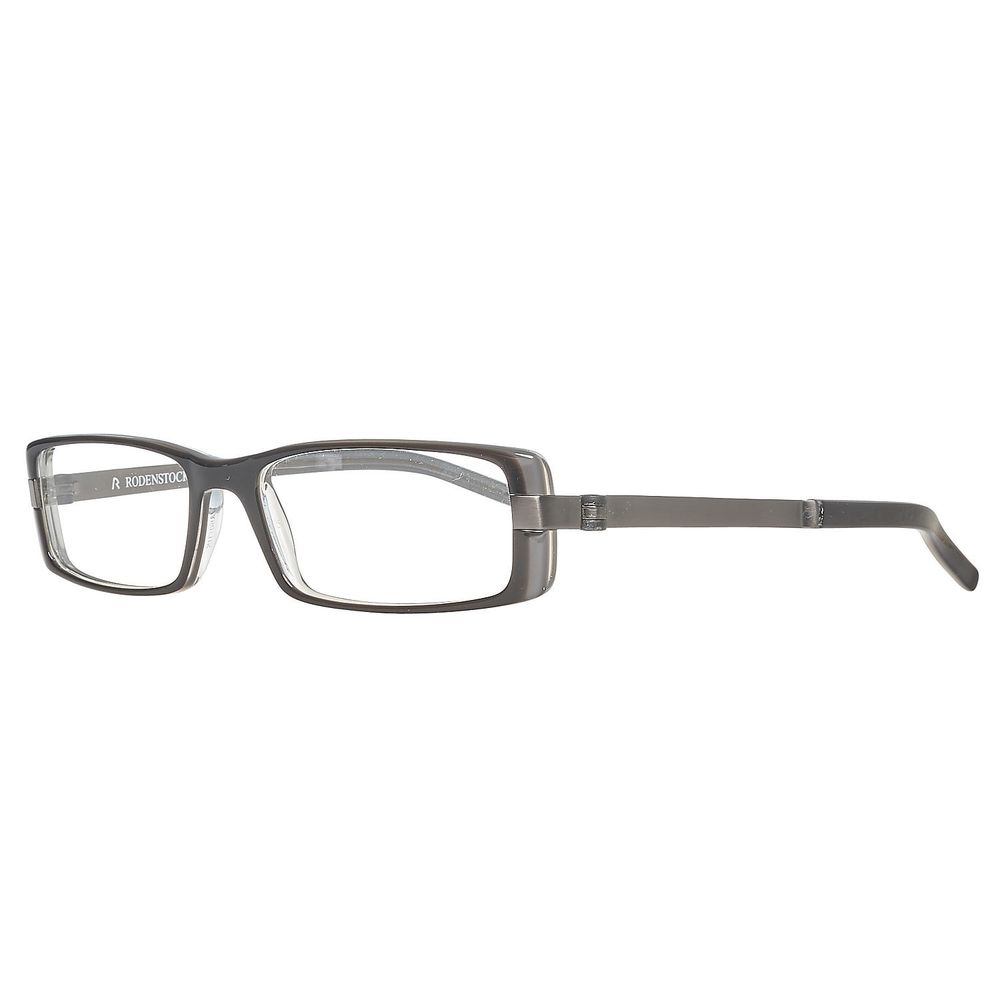 Rodenstock Black Plastic Frames - Women's eyewear model R5204-a, size 49/16/135 mm, featuring durable black plastic material.