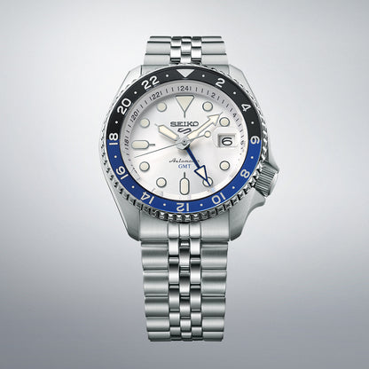 SEIKO 5 Mod. SPORTS AUTOMATIC GMT - WHITE WATCHES