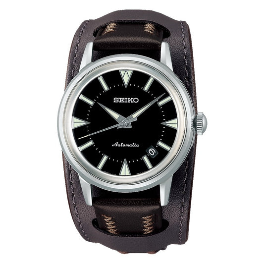 SEIKO PROSPEX Mod. 1959 ALPINIST TERRA - Ltd. Edt. 1.959 pcs. wristwatch featuring a stainless steel case and leather strap.
