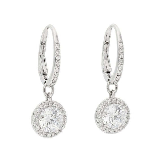 SWAROVSKI Mod. 5636270 silver 925 lady earrings with quartz analog movement, 5 ATM water resistance, 38 mm mineral dial.