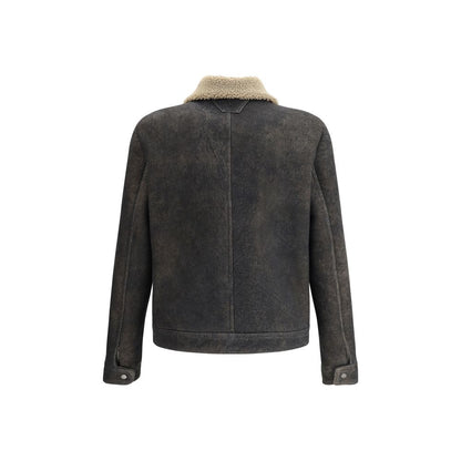 Salvatore Santoro Gray Lamb Ovis Aries Aries Coat