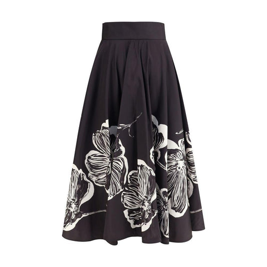 Sara Roka Midi Skirt with floral print SA-S1N1484SD50526410-IT44 | L