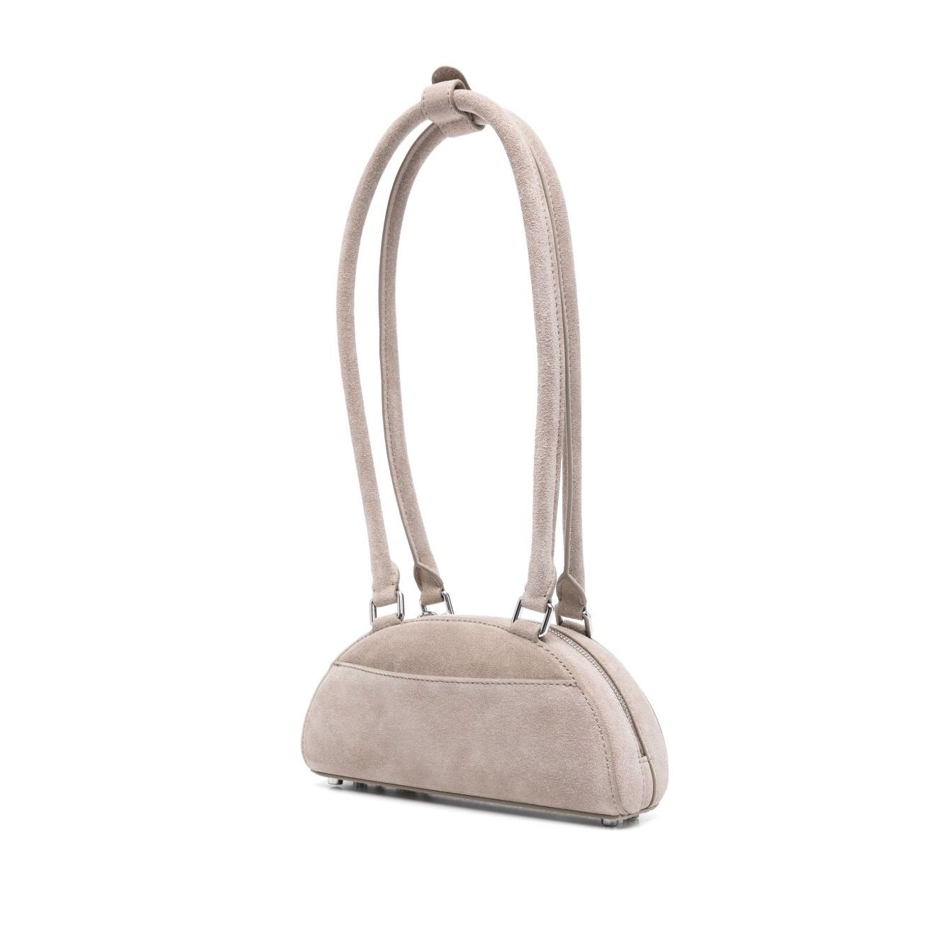 Self-Portrait Suede mini shoulder bag