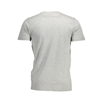 Back view of Sergio Tacchini Brown Cotton Men T-Shirt showcasing craftsmanship and style.