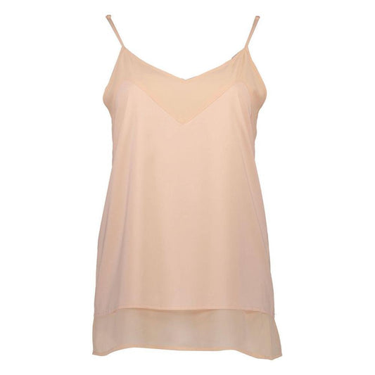Silvian Heach Pink Polyester Women Tank Top 1728,2XS,67403481248,Clothing,New with tags,Pink,Silvian Heach,Tops & T-Shirts - Women - Clothing,Women,Women - Clothing Silvian Heach SI-7267-2XS
