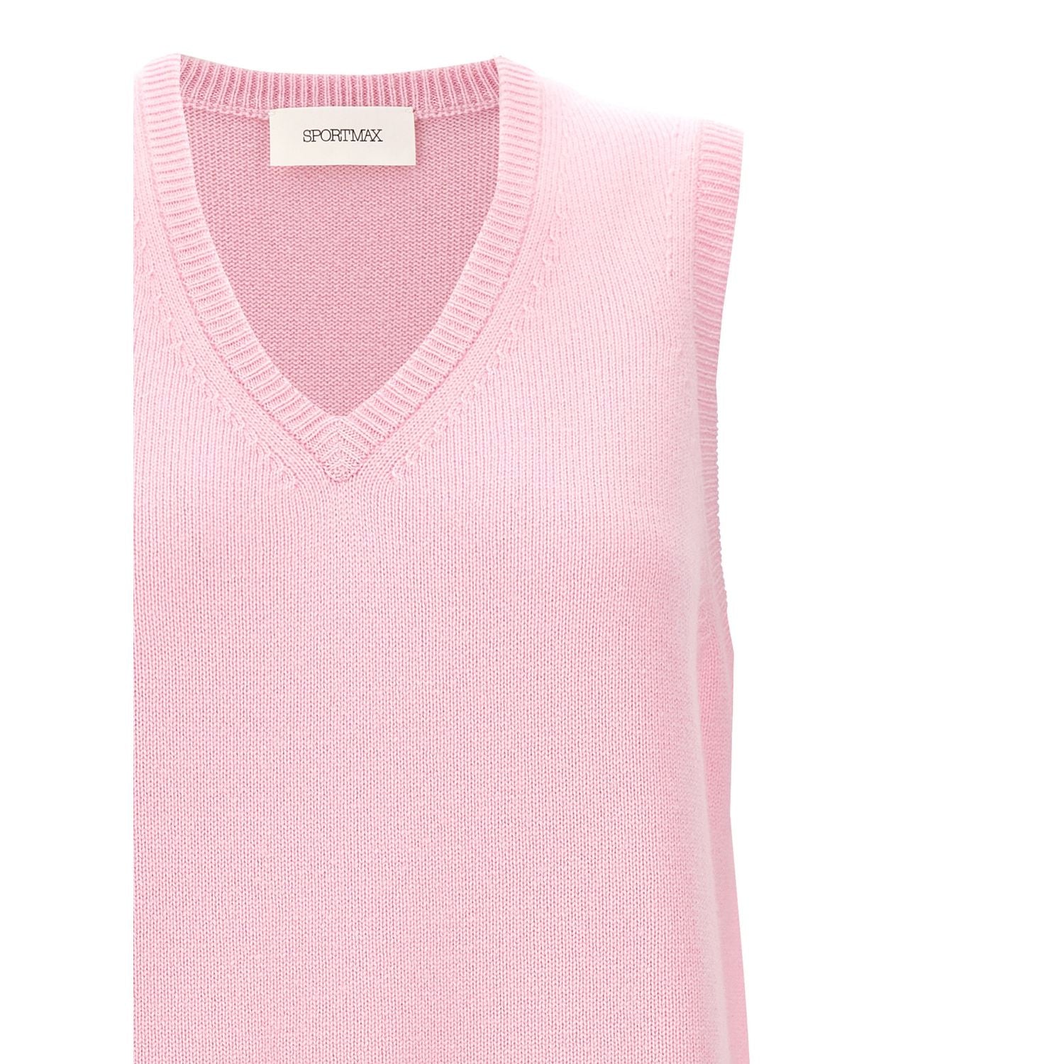 Sportmax Multicolor Wool Sleeveless Jacket