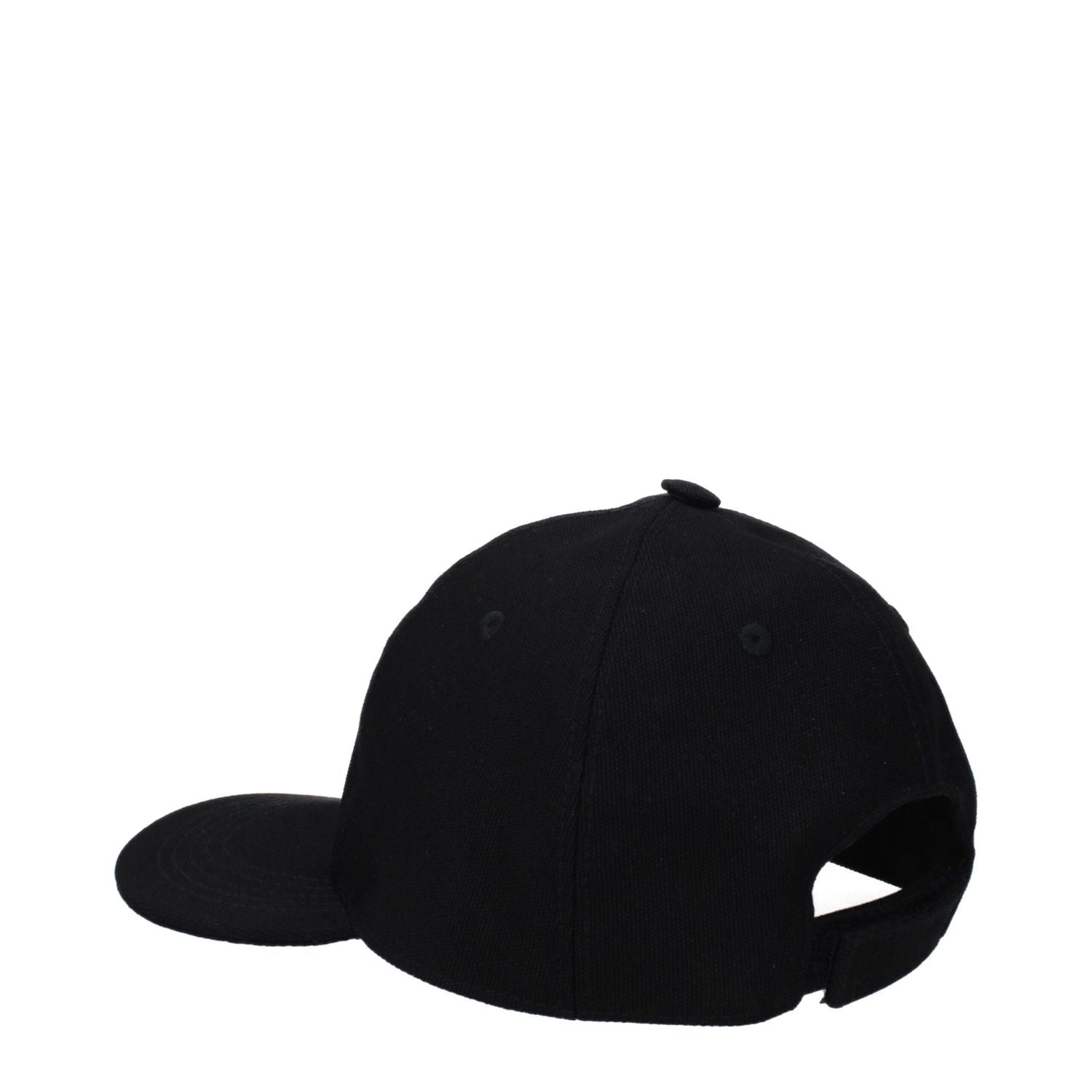 Stella McCartney Black Cotton Cap (Baseball Hat)