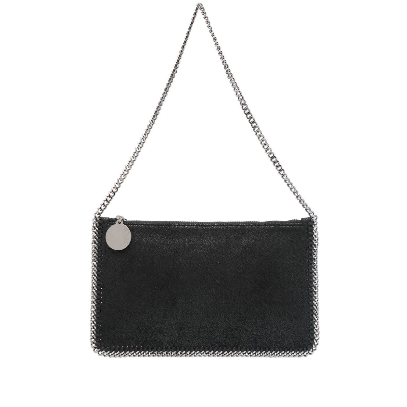 Front view with bag zipped and handles upright.