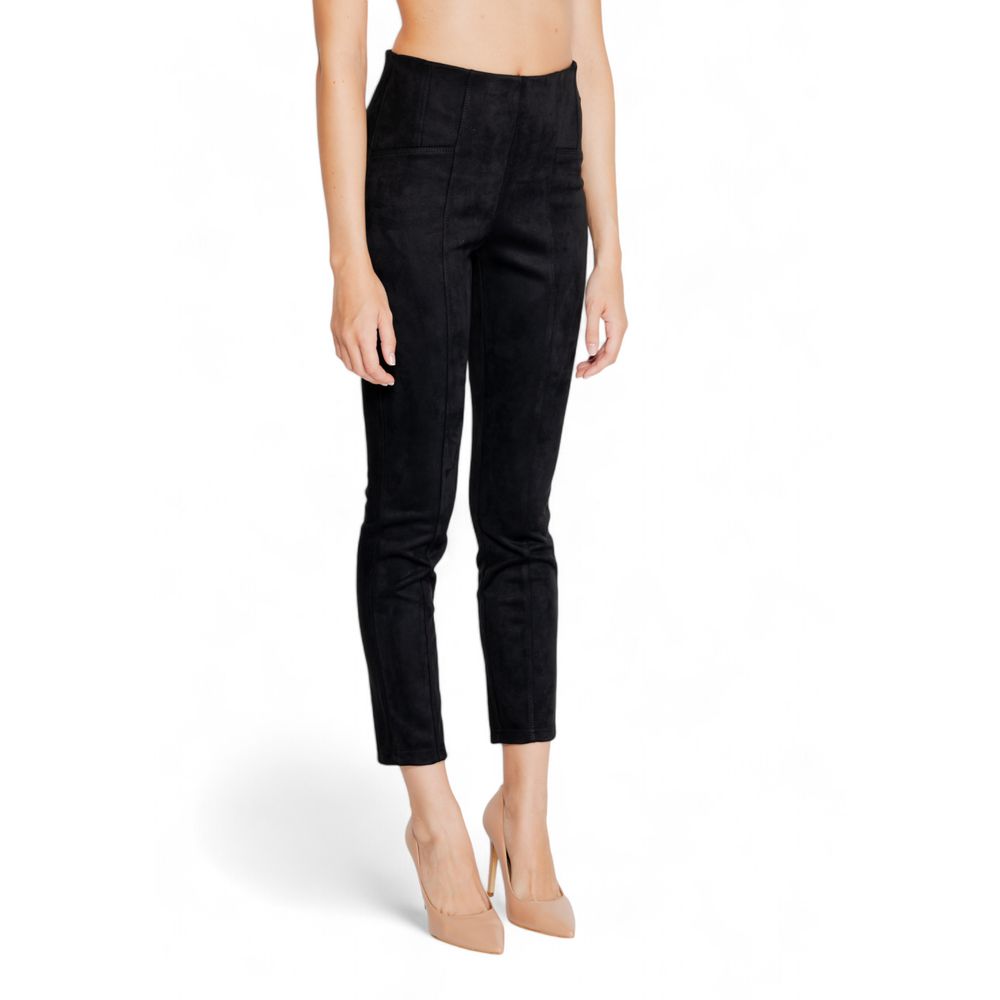 Street One Black Polyester Leggings
