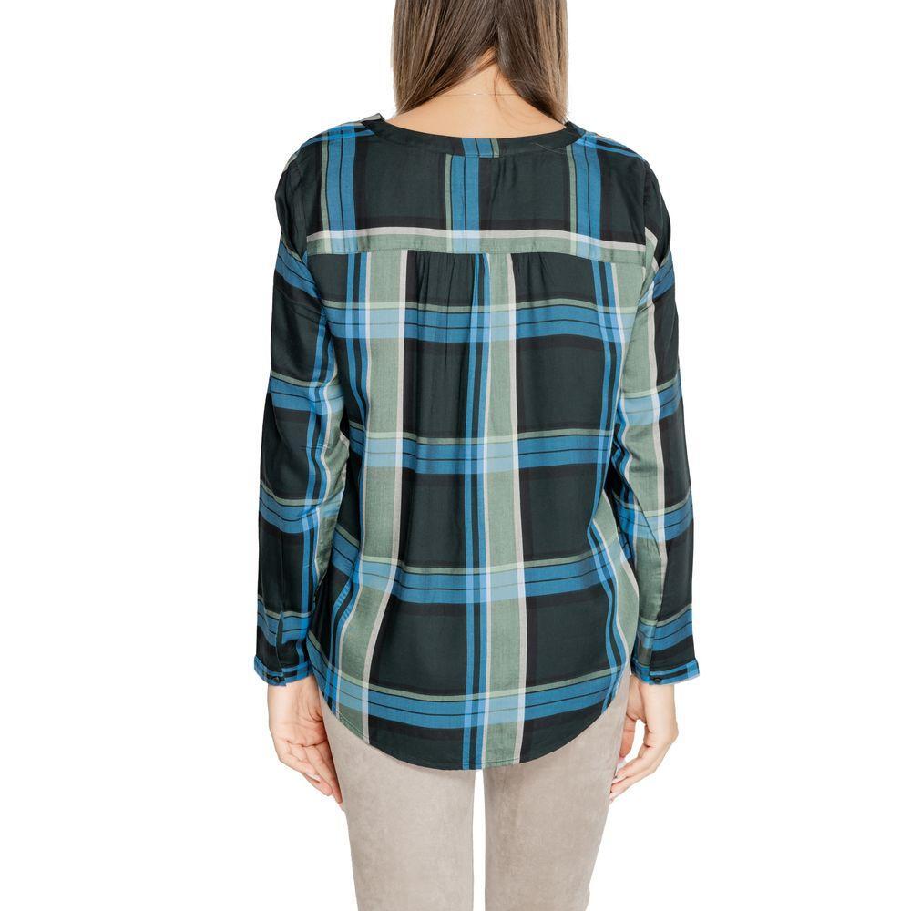Street One Green Viscose Blouse ST-15261100150-46