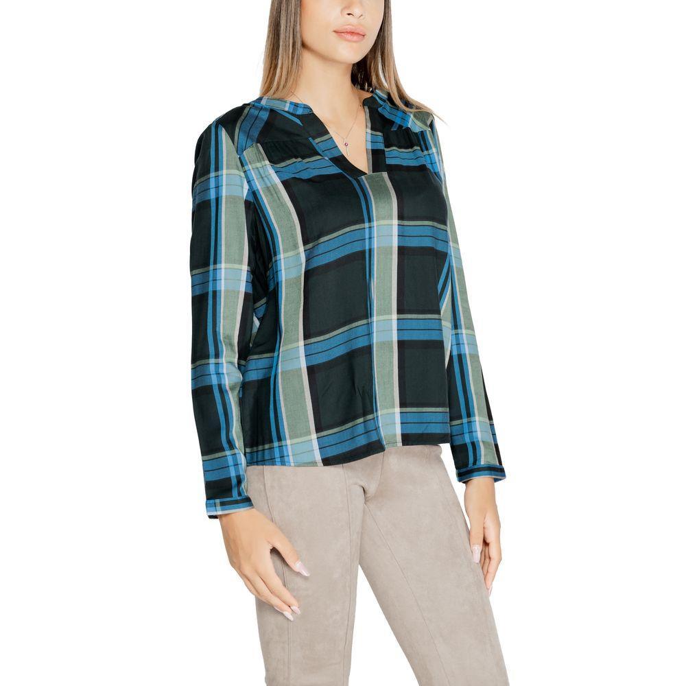 Street One Green Viscose Blouse ST-15261100150-46