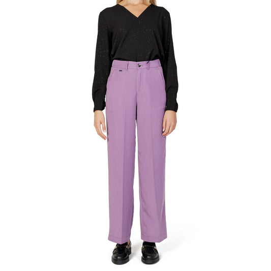 Street One Purple Lyocell Jeans & Pant 1728,71956299936,Clothing,Jeans & Pants - Women - Clothing,New with tags,Purple,Street One,W40 | L30,Women,Women - Clothing Street One ST-13004602611-W40 | L30