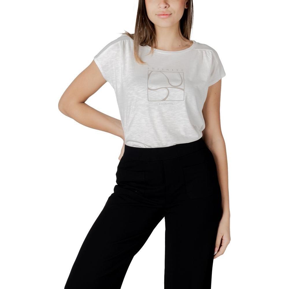 Street One White Cotton Tops & T-Shirt