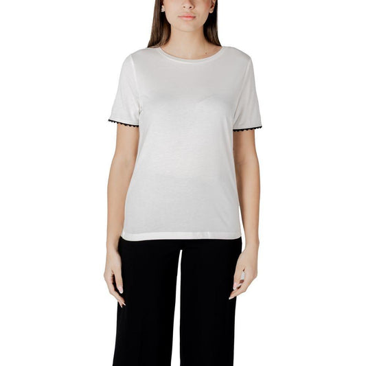 Street One White Cotton Tops & T-Shirt
