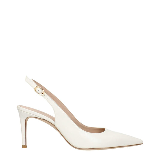 Stuart Weitzman Beige Leather High Heel Pumps ST-15273701212425-EU37/US7