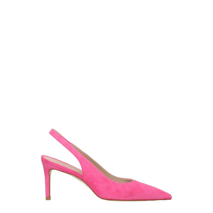 Stuart Weitzman Pink Leather High Heel Pumps