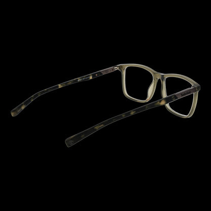 TIMBERLAND MOD. TB1801 54096 stylish men's eyeglass frames with tortoiseshell pattern, side and back view