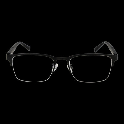 Black frame glasses TIMBERLAND MOD. TB1841-H 54002 for gentlemen on a dark background.
