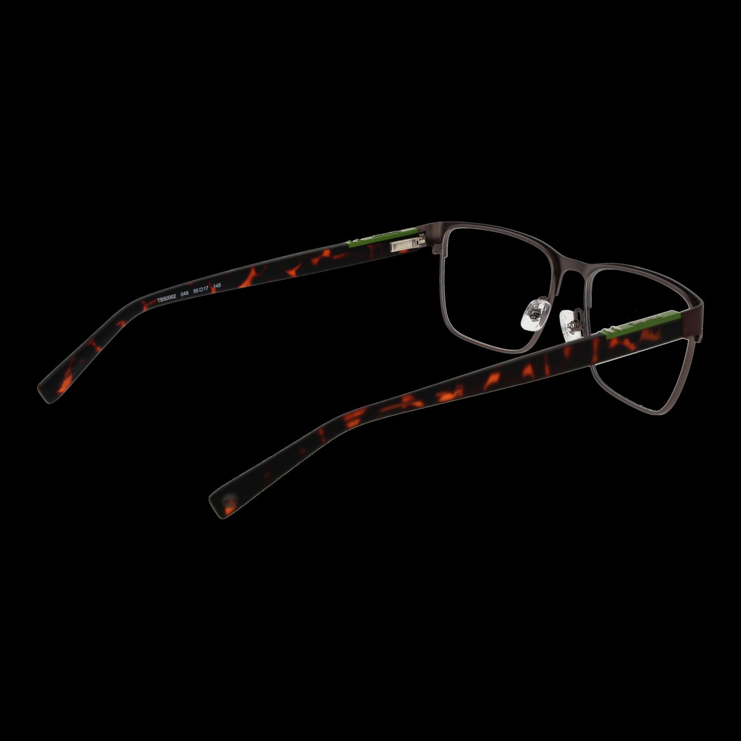 TIMBERLAND MOD. TB50002 55049 gent eyeglasses with tortoise shell frame design for a stylish look.