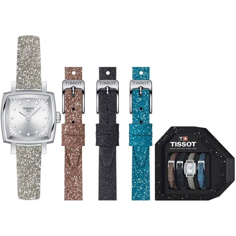 TISSOT Mod. LOVELY W-Diamonds Special pack + 3 extra straps