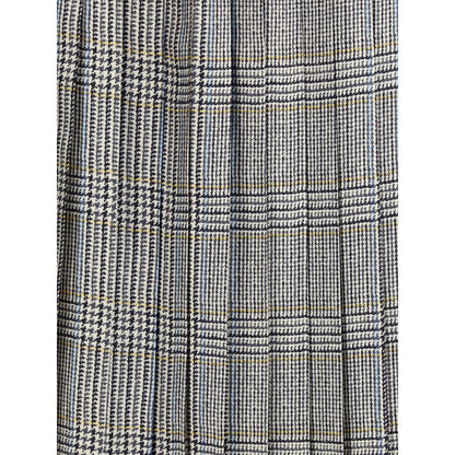 Thom Browne Multicolor Silk Midi Skirt