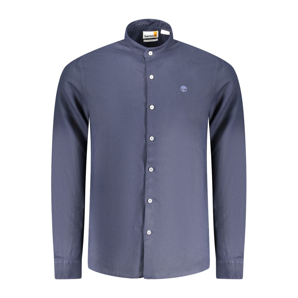 Timberland Blue Linen Men's Shirt