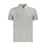 Timberland Gray Cotton Polo Shirt