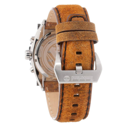 Timberland Timberland Brown Leather Watch TITBL13331JSTB07MAC 1728,Brown,Men,New with tags,Timberland,Watches for Men - Watches