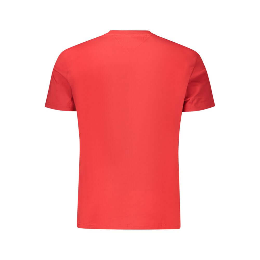 Tommy Hilfiger Red Cotton Men T-Shirt