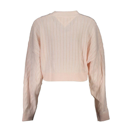 Tommy Hilfiger Pink Polyester Women Sweater 1728,2XS,67403481248,Clothing,New with tags,Pink,Sweaters - Women - Clothing,Tommy Hilfiger,Women,Women - Clothing Tommy Hilfiger TO-26303-2XS
