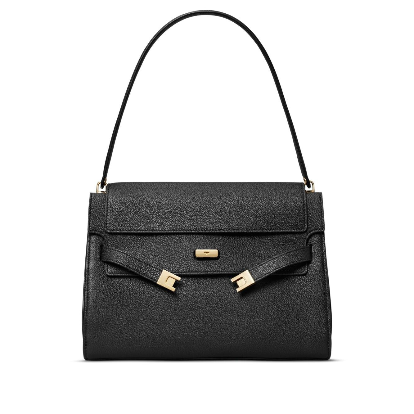 Front view with bag zipped and handles upright.