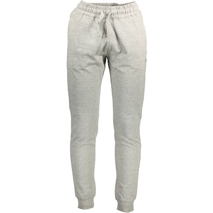 U.S. POLO ASSN. Grigio Cotton Mens Sweatpant, featuring elastic waistband and drawstrings, stylish sportswear for men.