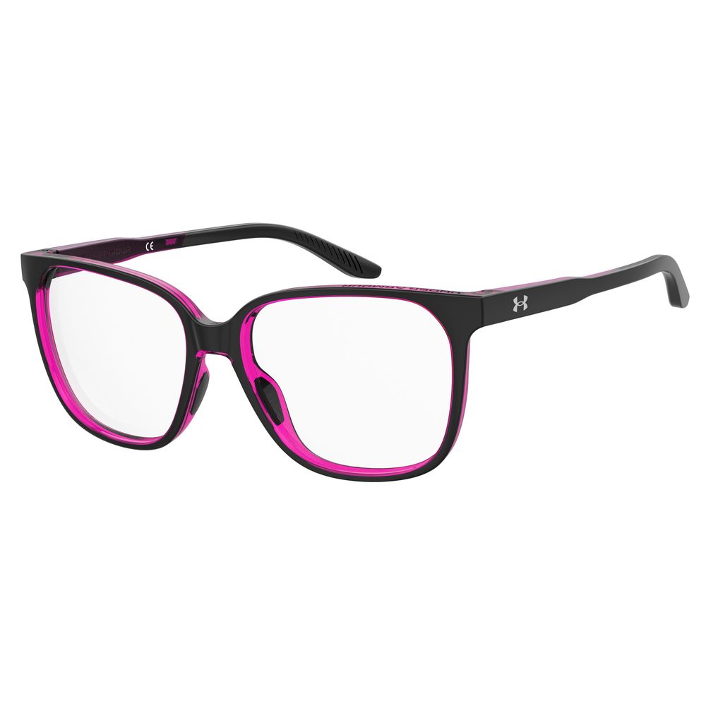 Under Armour Black Resin Frames UA50453H2F415 Women Glasses 54/15/140 mm with pink accents