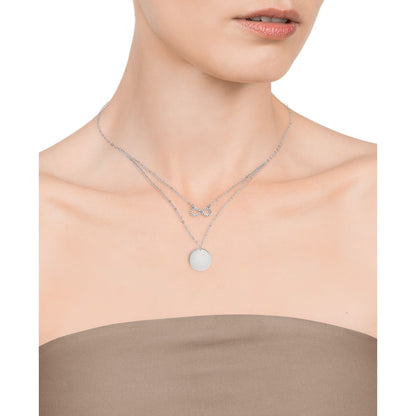 VICEROY JEWELS Mod. 4087C000-00 silver necklace for lady with quartz movement, 30mm case, water resistant 3 ATM.