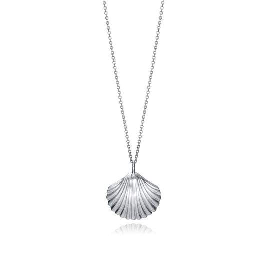 VICEROY JEWELS Mod. 61070C000-00 silver shell necklace for ladies with quartz movement, 32 mm case, water resistant 3 ATM in official box.