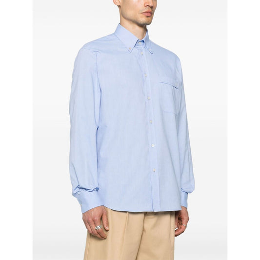 Valentino Formal Shirt with button-down collar and chest pocket, made of cotton, ideal for elegant occasions.