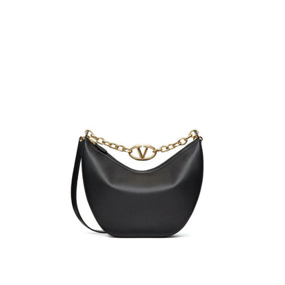 Valentino Garavani Black Calfskin Shoulder Bag