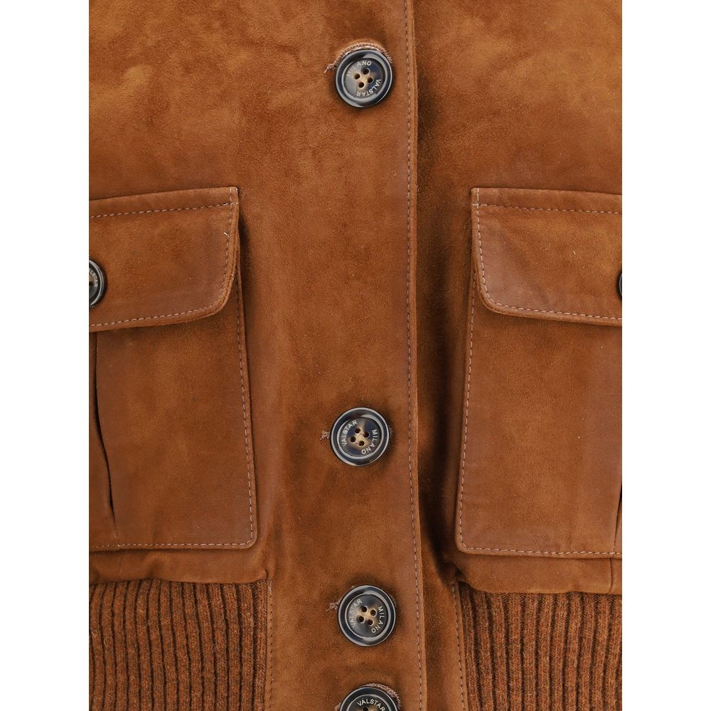 Valstar Brown Goatskin Jackets And Coat